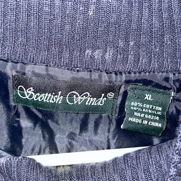 Scottish winds golf sweater - Picture 3 of 3